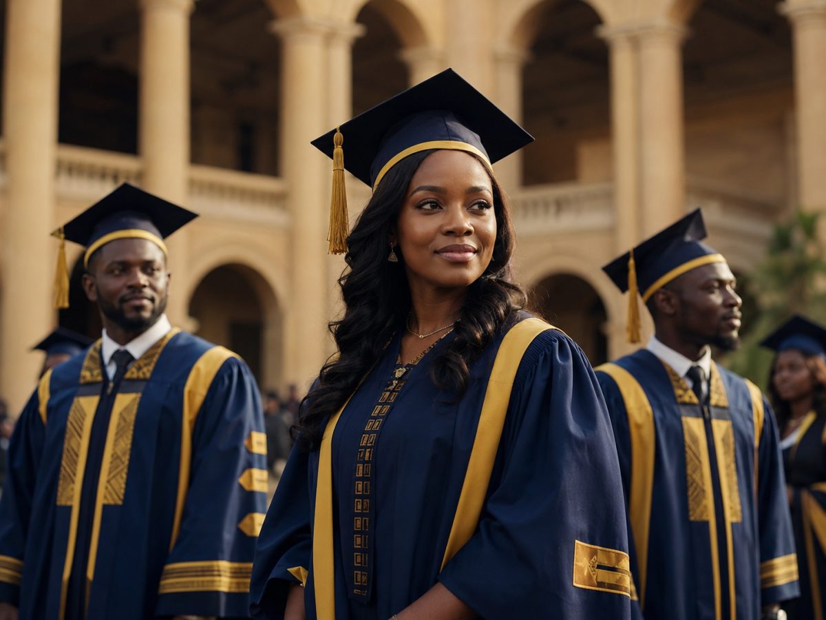 Remise de diplôme universitaire